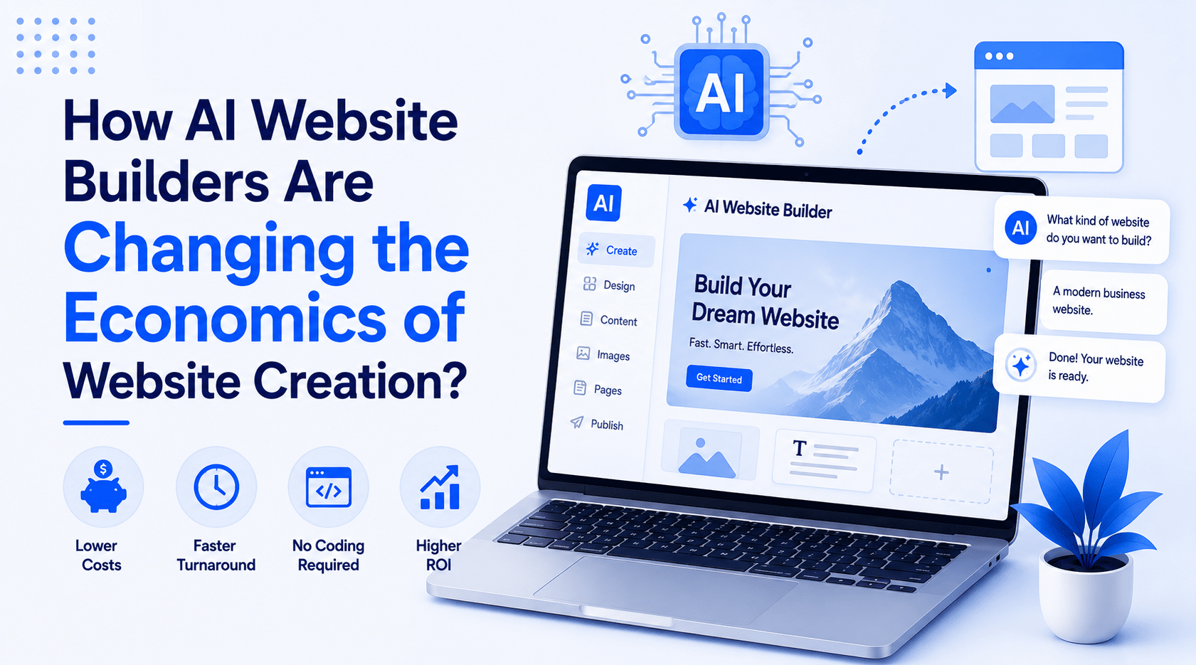 How AI Website Builders Are Changing Website Costs
